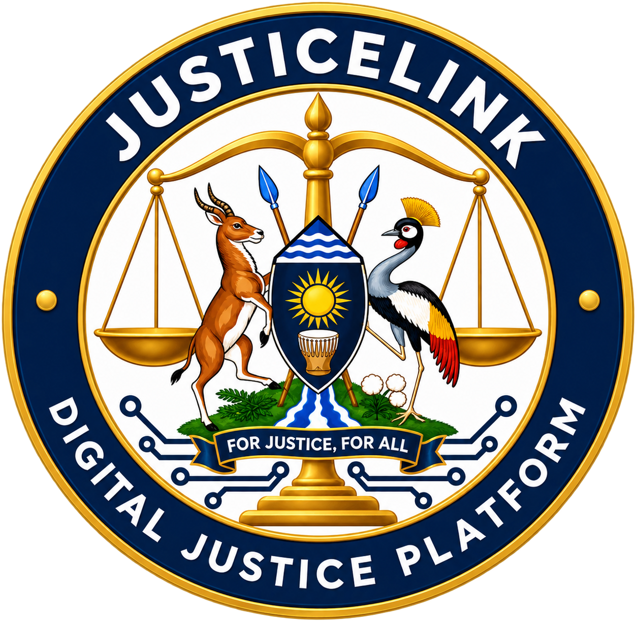 JusticeLink Uganda Seal